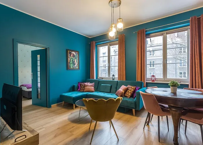 Apartament Cichy Zakątek obok fontanny Neptuna